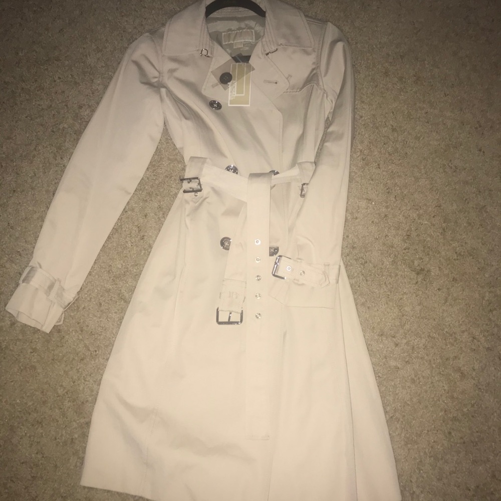 NWT Micheal Kors Classic Trench Coat